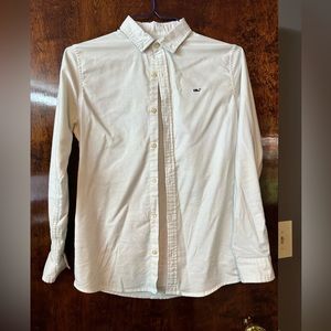 Boys Large vineyard vines button down long sleeve